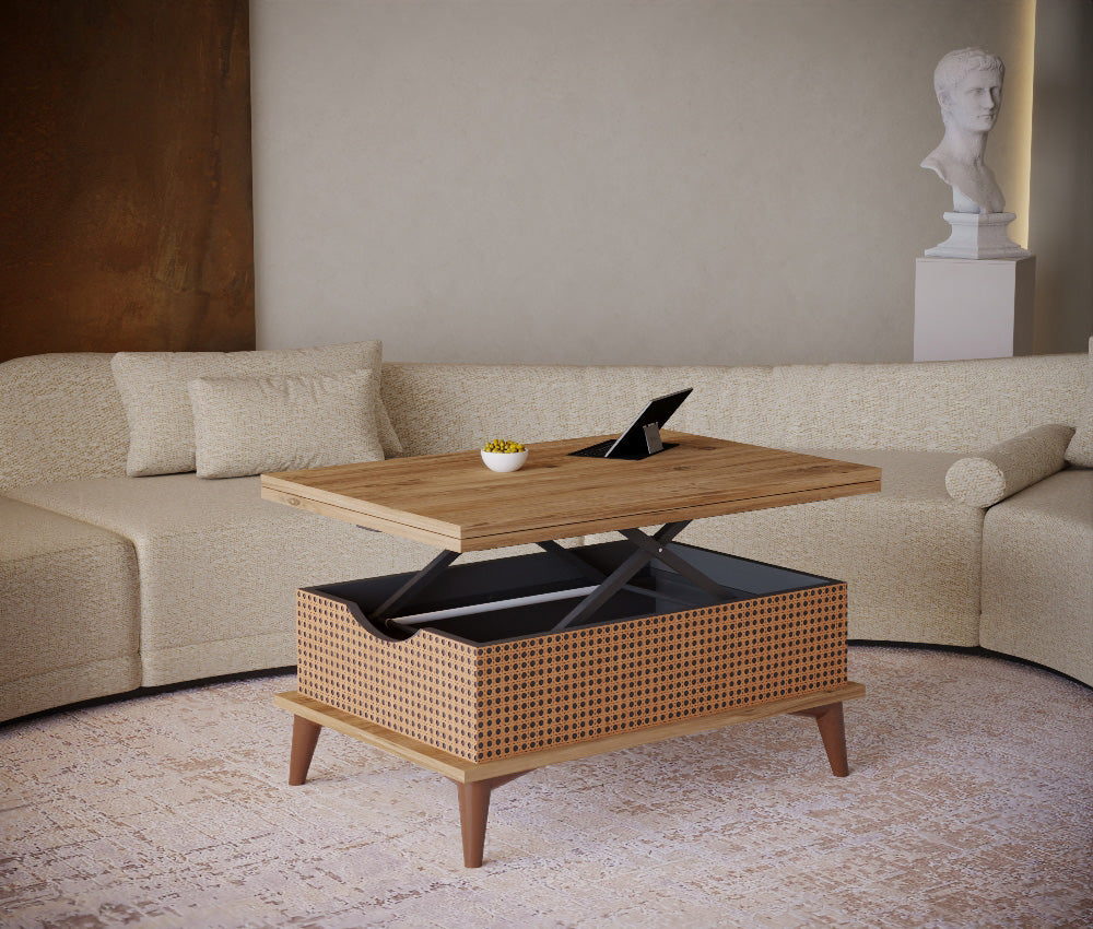 Magic Mist Extendable Coffee & Dining Table 6 in 1