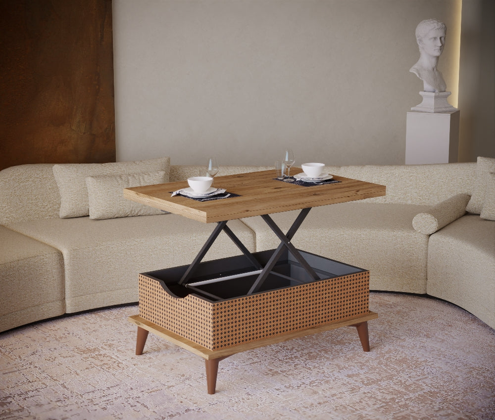 Magic Mist Extendable Coffee & Dining Table 6 in 1
